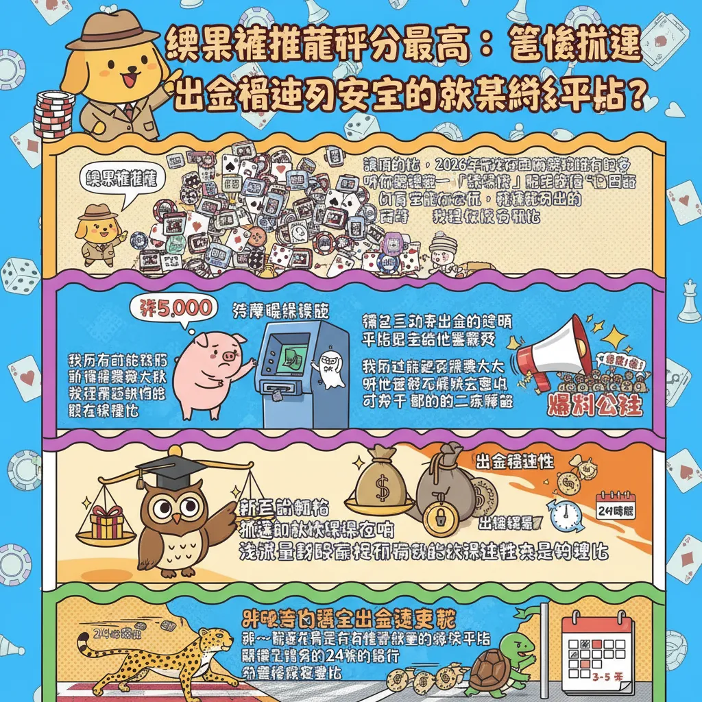 娛樂城推薦評分最高：怎麼挑選出金穩定又安全的線上博弈平臺？
