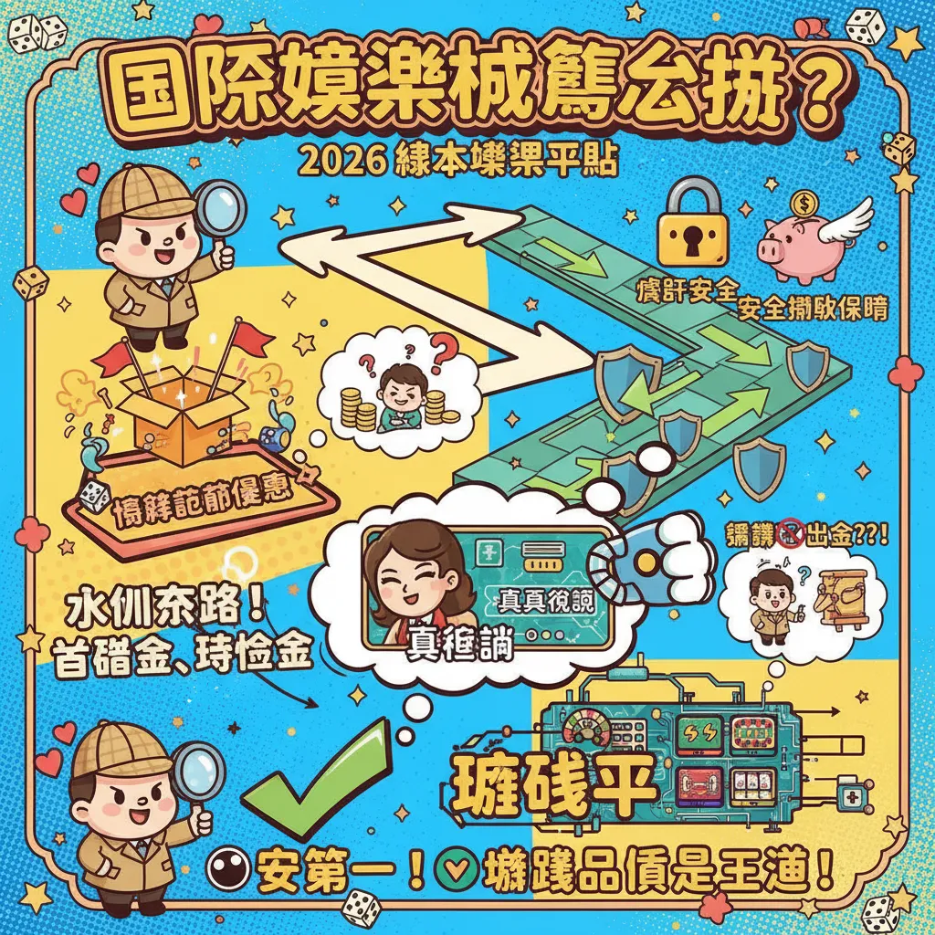 國際娛樂城怎麼挑？線上博弈平臺註冊優惠與攻略懶人包