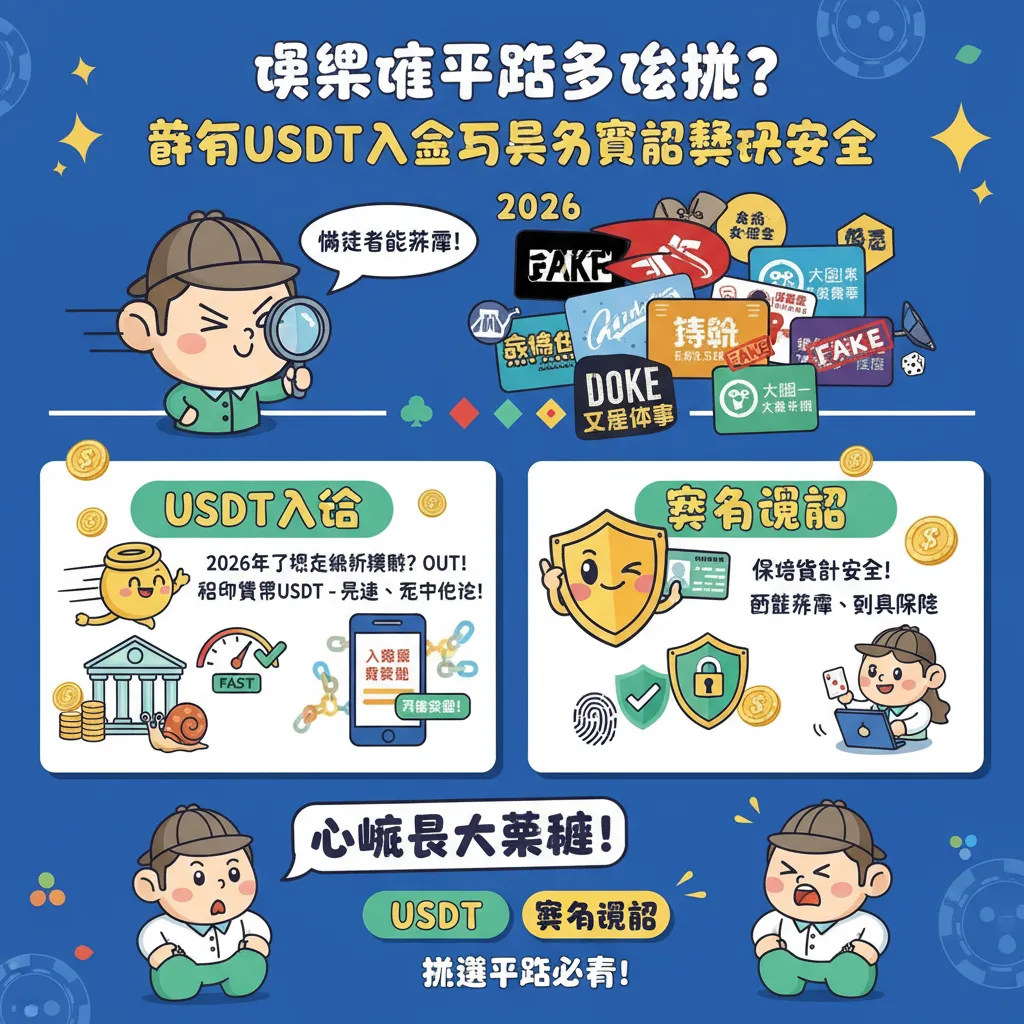 娛樂城平臺怎麼挑？善用USDT入金與實名認證確保安全